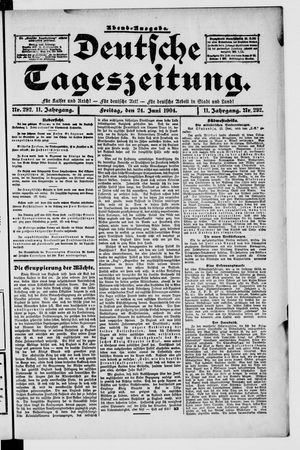 Deutsche Tageszeitung vom 24.06.1904