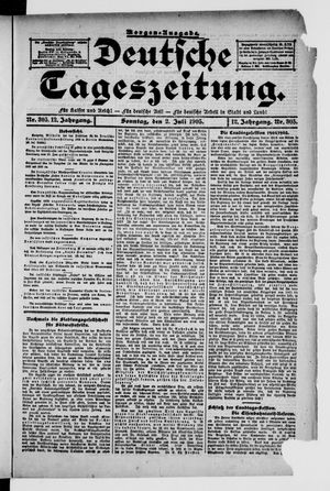 Deutsche Tageszeitung on Jul 2, 1905