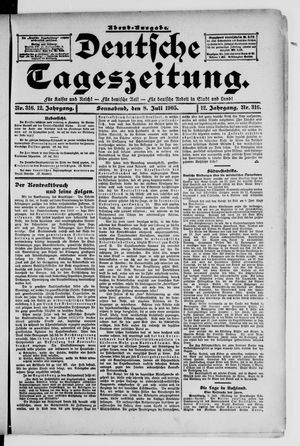 Deutsche Tageszeitung on Jul 8, 1905