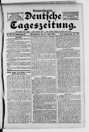 Deutsche Tageszeitung on Jul 15, 1905