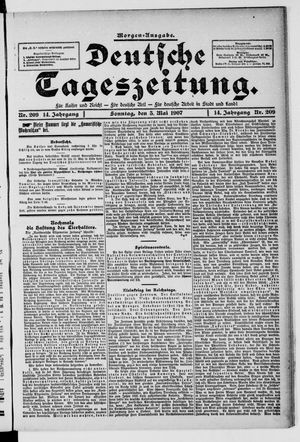 Deutsche Tageszeitung on May 5, 1907