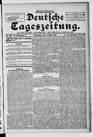 Deutsche Tageszeitung vom 05.05.1907