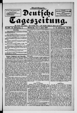 Deutsche Tageszeitung vom 05.06.1907