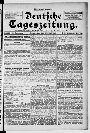 Deutsche Tageszeitung on May 20, 1909