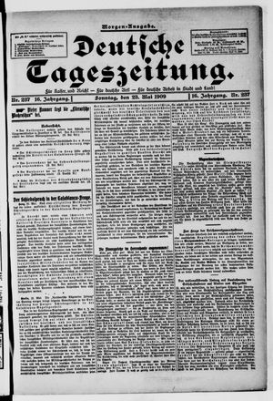 Deutsche Tageszeitung on May 23, 1909