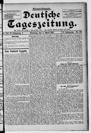 Deutsche Tageszeitung vom 05.04.1910