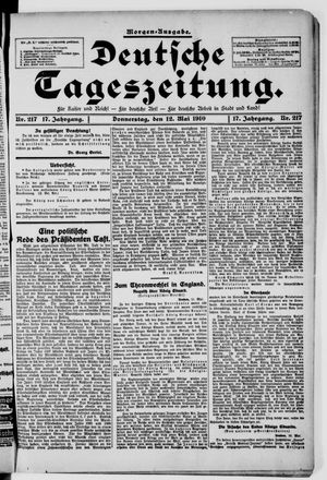 Deutsche Tageszeitung vom 12.05.1910