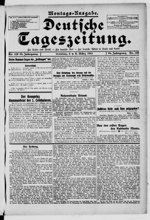 Deutsche Tageszeitung vom 06.03.1911