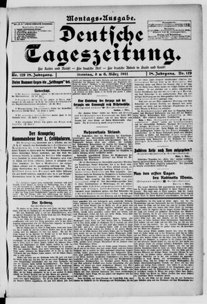 Deutsche Tageszeitung on Mar 6, 1911