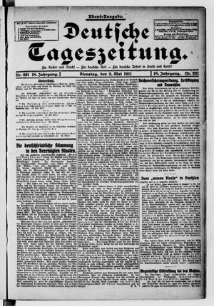 Deutsche Tageszeitung vom 02.05.1911