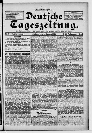Deutsche Tageszeitung vom 05.01.1912