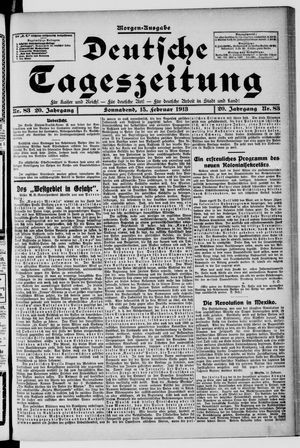 Deutsche Tageszeitung vom 15.02.1913