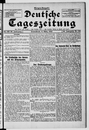 Deutsche Tageszeitung on Mar 8, 1913