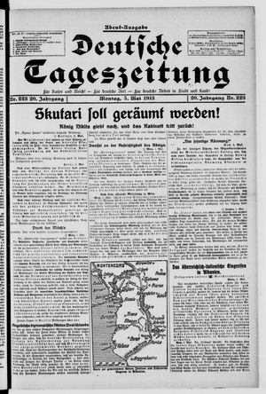 Deutsche Tageszeitung vom 05.05.1913