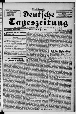 Deutsche Tageszeitung vom 07.06.1913