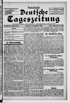 Deutsche Tageszeitung vom 05.12.1913