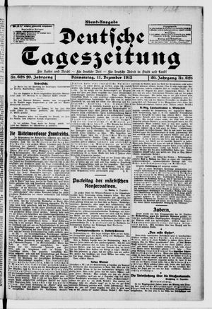 Deutsche Tageszeitung on Dec 11, 1913