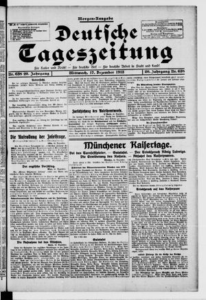 Deutsche Tageszeitung vom 17.12.1913