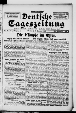 Deutsche Tageszeitung vom 06.01.1915