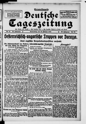 Deutsche Tageszeitung vom 10.02.1916