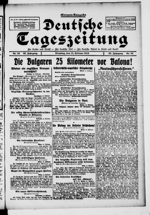 Deutsche Tageszeitung vom 15.02.1916