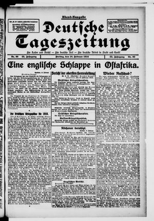 Deutsche Tageszeitung vom 18.02.1916