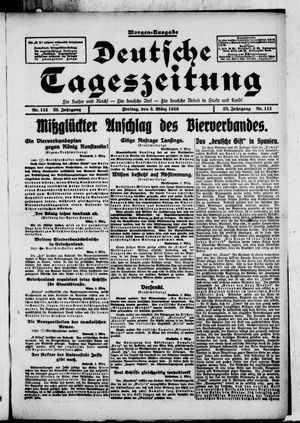 Deutsche Tageszeitung vom 03.03.1916