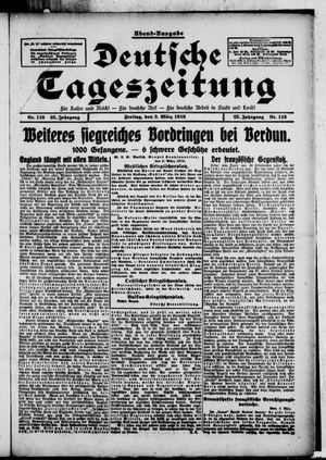 Deutsche Tageszeitung vom 03.03.1916