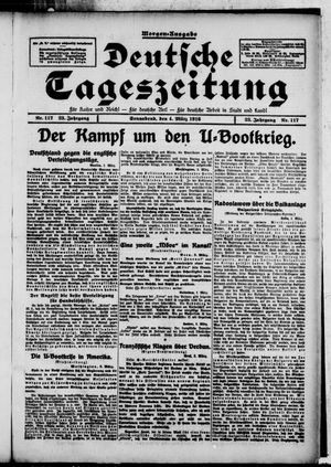 Deutsche Tageszeitung vom 04.03.1916