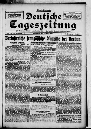 Deutsche Tageszeitung vom 04.03.1916