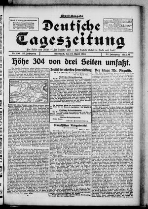 Deutsche Tageszeitung vom 12.04.1916