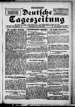 Deutsche Tageszeitung vom 04.05.1916