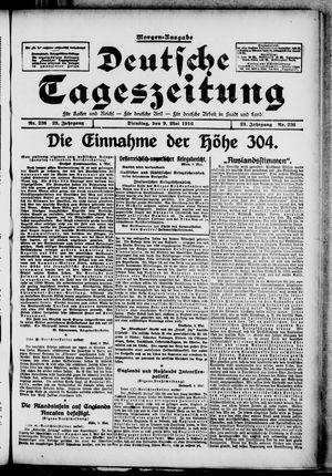 Deutsche Tageszeitung on May 9, 1916