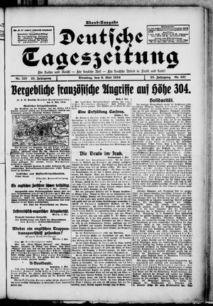 Deutsche Tageszeitung on May 9, 1916