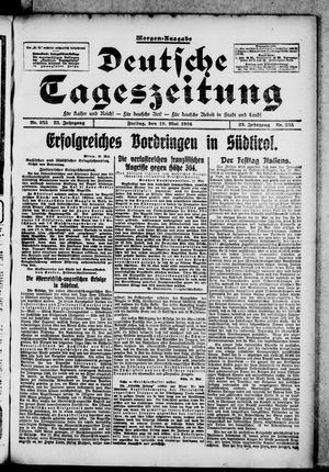 Deutsche Tageszeitung vom 19.05.1916