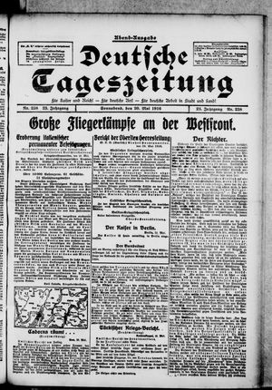 Deutsche Tageszeitung vom 20.05.1916