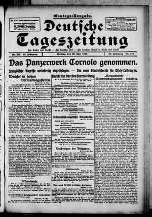 Deutsche Tageszeitung vom 29.05.1916