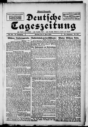 Deutsche Tageszeitung vom 02.06.1916