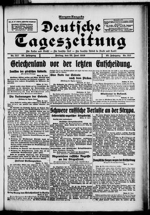 Deutsche Tageszeitung vom 23.06.1916