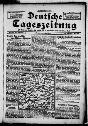 Deutsche Tageszeitung vom 03.07.1916