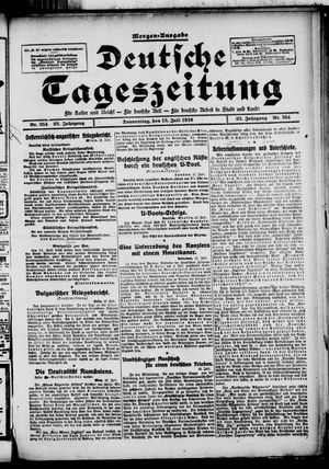 Deutsche Tageszeitung vom 13.07.1916