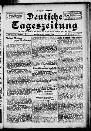 Deutsche Tageszeitung vom 22.07.1916
