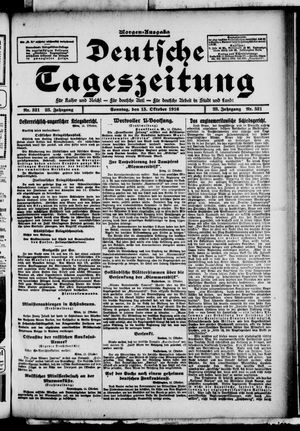 Deutsche Tageszeitung vom 15.10.1916