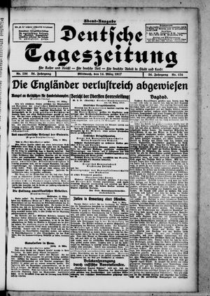 Deutsche Tageszeitung vom 14.03.1917