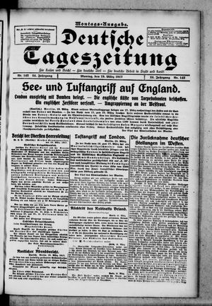 Deutsche Tageszeitung vom 19.03.1917