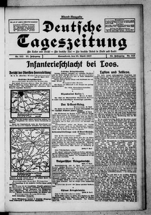 Deutsche Tageszeitung vom 28.04.1917