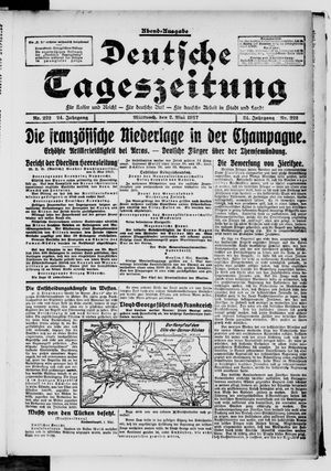 Deutsche Tageszeitung vom 02.05.1917