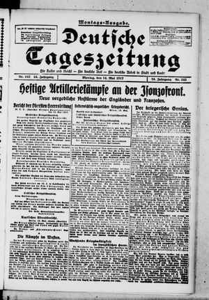 Deutsche Tageszeitung vom 14.05.1917