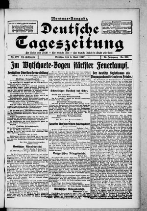 Deutsche Tageszeitung vom 04.06.1917