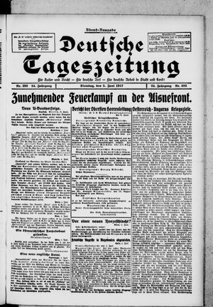 Deutsche Tageszeitung vom 05.06.1917
